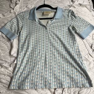 Maeve Butterfly Collared Shirt
